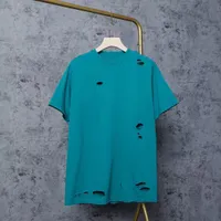 22S公式最新メンズTシャツファッション夏のヒップホップティーマンレディースラグジュアリーデザイナー半袖メンズホールスタイルティーカップルラウンドネック