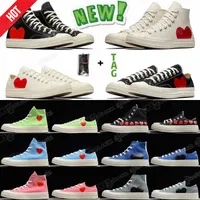 Chuck All Star 1970 1970 Big Eyes Men Womens Casual Shopers Sneakers Play Classic Love 70 Platform Stras Shoe Shoe Nombre para hombres Campus Sneaker
