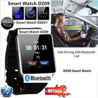 Newest Smart Watch dz09 With Camera Bluetooth WristWatch SIM TF Card Smartwatch For Ios Android Phones Support Multi lang318d