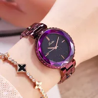 Principais relógios de pulso Top Lady Crystal Watch Woman Moda Dressão de stromestone Gold Quartz observa mulheres de aço inoxidável relógio de relógio Watcheswatchesw