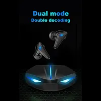 K55 TWS Bluetooth 5.0 Auriculares Auriculares de juegos inalámbricos estéreo con auriculares inalámbricos de fitness deportivos micrófonos273b