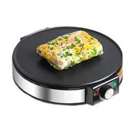 Anti -aanbak elektrische pannenkoeken Maker Griddle crêpe maakt pan frituren steak cooker Roaster Kitchen Appliances212V