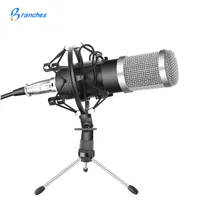 BM-800 Kit microfono condensatore professionale BM BM 800 Karaoke Studio MIC per registrazione computer con supporto shock + Cap + Cappotto in schiuma + Cavo