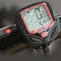 Timers Bike Computer Cycling Speedometer Waterproof LCD Digital Odometer Velometer Bicycle Accessories262E