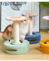Słonecznik Cat Wspinaczka Rama Sizal Cat Drapanie Tablica Trwała Mała Zabawka Platforma Nurkowania Kreatywne Dostawy Pet