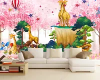 customize 3D mural photo wallpaper for walls bedroom Children's room animal background wall mural papel de pared
