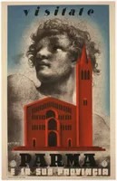 Vintage Retro Travel Poster Italy Parma 1937 Paintings Art Film Print Silk Poster Home Wall Decor 60x90cm