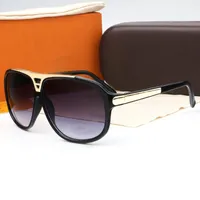 النظارات الشمسية الموضة للرجال القيادة الرجعية مصمم العلامة التجارية Sun Glsses للنساء إطار كبير النظارات UV400