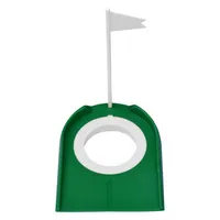 Ayudas de entrenamiento de golf Golf Putt Putt Reglation Cup Great Flag Home Packyard Golf Practice Accesorios al aire libre Sports201s