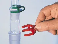 10mm 12mm 14mm 19mm Plastique Keck Clip Plastique Dossier Keck Laboratoire Laboratoire Clamp Clip pour Glass Bong Adaptateur en verre Nectar Collector