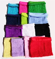9x10inches Bebê Alinhado Crochet Tutu Top Bonito Cor Meninas Tubo Superior No Peito Urdidura Crochet Tubo de Alta Qualidade Tops para Crianças Nova Chegada CR0810