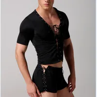 남성 란제리 남자 섹시한 제품 세트 남자 남자 복식 의류 언더 셔츠 의류 게이 의류 이국적인 셔츠 클럽 속옷 여름 남성 바디 슈트