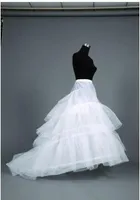 Suknia ślubna A-Line Petticoats Regulowane Rozmiary Crinoline Akcesoria dla nowożeńców Underskirt for Wedding Prom Quinceanera Suknie