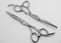 Tesoura profissional do cabeleireiro de 6,0 polegadas, pacote da combinação da ferramenta de corte de cabelo