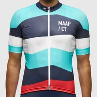 Wholesale-2016 High quality NEW MAAP short sleeve Cycling jersey or bib shorts pro fit Cut High density PAD flat lock bibs free shipping