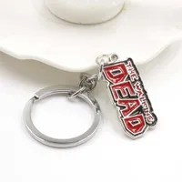 Zombie Terminus Sanctuary Keychain, il Walking Dead Gift Prop portachiavi Red Letter Alloy portachiavi all'ingrosso