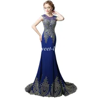 XU039 Cheap Long Prom Dresses Mermaid Sheer Jewel Dark Red Lace Corset Actual Images Maxi Party Evening Dresses Gowns for Pageant