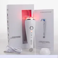 Ultrasonic Cold Vibration SPA Face Eye Massager LED Photon Rechargeable Beauty Skin Care Anti Lines Wrinkles Portable Home Use