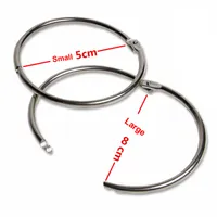 BDSM Gear Breast Bondage Rings Boobs Restraint Sex Toys Fetish Female Adult Novelty Small Large Size Free Shipping Drop Ship Wholesale Cheap