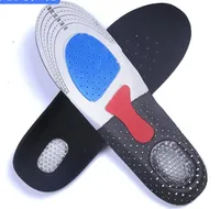 Cuidado de pies 1 par 3D premium mujeres hombres zapatos cómodos plantillas ortopédicas inserciones almohadilla de soporte de arco alto 12pairs / lot # 3989