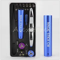 Magic Stick CW Box Vape Jig Kit 6 in 1 draad Robile Machine Kooer Kit Mods DIY RBA Premade Coil Tool DHL