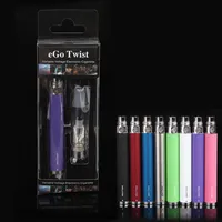 CE4 eGo C Twist start kits 650mah 900mah 1100mah ego-c twist Battery for E Cigarette E Cig special retail