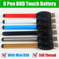 O-pen bateria vape bud toque 280mAh auto com USB Charger 510 fio o pen para CE3 vaporizador caneta cartuchos e cartucho do cigarro
