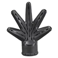 Черная рука форма пластиковые фен диффузор 21*6 см стайлинг аксессуары