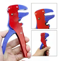 Automatic Wire Stripper With Cable Cutter Multifunctional Terminal Tool H210826
