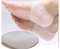 Ankelstöd Heel Soft Silicone Fuktgivande Gel Heel Sock Anti-Slip Maintenance Cracked Foot Skin Care Protectors Foot Care