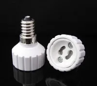 200pcs E14 to GU10 Lamp Holder Adapter Socket Converter Light Base Changer