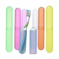 New Arrive Trendy Travel Hiking Camping Toothbrush Protect Holder Case Box Tube Cover