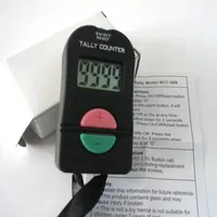 Ręcznie Held Electronic Digital Tally Counter Clicker Security Sports Gym School