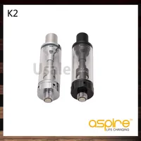 Aspire K2 Atomizador 1,8ml K2 Tanque com bobinas BVC Aspirador K3 Atomizador 2ML K3 Tanque com Nautilus BVC Bobinas 100% Original