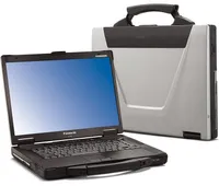 CF52 Panasonic Toughbook CF-52 Używane narzędzie diagnostyczne samochodu Laptop Ram 4G Ekran dotykowy z pracami HDD MB Star C4 C5 dla BMW ICOM