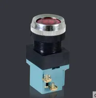 Arranque los interruptores de botón pulsador 25 mm diámetro del agujero 5A 380V 1NO 1NC rojo verde amarillo redondo botón momentáneo 10PCS LA19-11