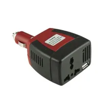 Fonte de alimentação isqueiro 150 W 12 V DC para 220 V 110 V AC Car Power Inverter Adaptador com Porta USB Carregador 2.1A 0.5A