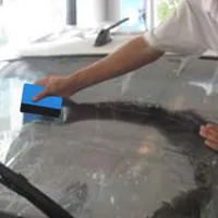 Ferramentas de envolvimento de filme de vinil de carro 3m rodo com feltro macio papel parede raspador protetor de tela móvel instalar ferramenta de rodo