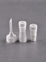 Ny design keramisk nagel i manliga och kvinnliga leder 14 mm 18 mm naglar för glasbongs vattenrör