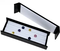 Diamant Display Tray Stone Storage Case Gem Box Smycken Hållare Ädelsten Ordna