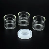 Comida Grau 60g Non Stick Garrafa de Vidro Concentrador Recipiente 6ml Embalagem De Cera Dab Dab Oil Espesso