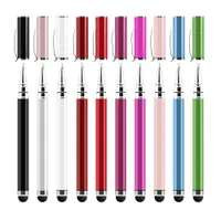 2 In 1 Muti-Fuction Capacitive Touch Screen Stylus And Ball Point Pen For Mobile Phone All Smart CellPhone Tablet 300Pcs
