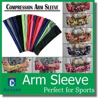 2017 Sun UV Cooling Camo Arm Sleeves para ciclismo Baloncesto Fútbol Deportes en color 128
