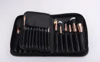 Pennelli per trucco di marca Kit completo Pennello per trucco in oro rosa Kit Pinceis Maquiagem 29 pezzi / set
