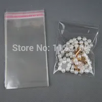 Free shipping 1000pcs/lot, 4 X 15cm OPP Clear Self Adhesive Seal plastic bag-all transparence glue strip seal clothing label packing sack