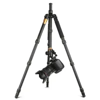 新しいQ666 PRO QZSD-02デジタルSLRカメラのためのプロの写真ポータブル三脚モノポッドセットデジタルSLRカメラのみ35cmのロードベアリング15kg