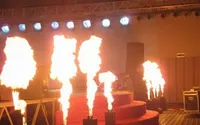 6 Hoek LPG Fire Machine DMX Liquefied Petroleum Gas Stage Flame Machine Flame Projector 200W Flame Effects DMX 512 Stage Effectapparatuur