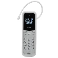 GTSTAR BM50 Беспроводная Bluetooth-гарнитура Dialer стерео 0.66 " мини наушники карманный мобильный телефон SIM-карты Dial Call наушники