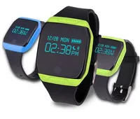 Nuova E07S Smart Watch Wristband Bluetooth sensore G-Sensor Smart Band Pedometro Fitness Tracker Sleep monitor Braccialetto per Andriod IOS