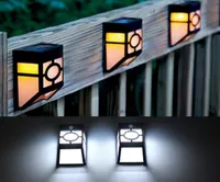 EUROPEA-stijl Solar Garden Lamp Light Control Wandlamp Wandelverlichting 2LED Waterdichte IP55 Tuin Pathway Garage Lamp LLFA